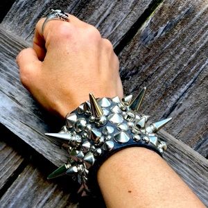 🌙RN Design original🌙 handmade leather wrist cuff